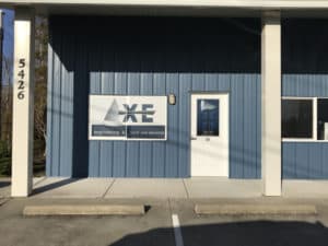 Bellingham civil engineering company AXE Engineering Services' former headquarters in Ferndale, Whatcom County