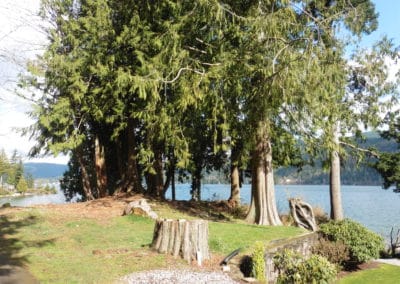 Sudden Valley project site on Lake Whatcom waterfront with future intended use for single family residence