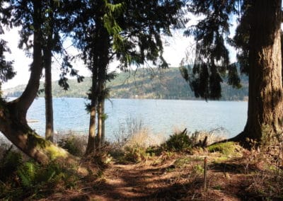 Project site right next to Lake Whatcom waterfront in Bellingham Whatcom County