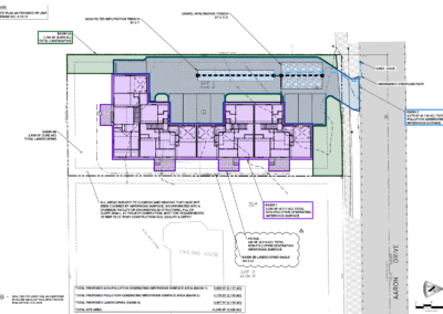 Stormwater design plan for multifamily development in Lynden Whatcom County